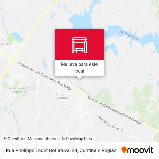 Rua Phelippe Ledet Botiatuva, 24 mapa