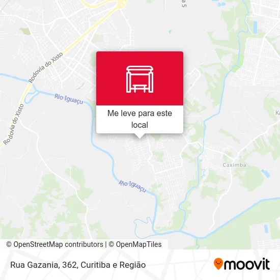Rua Gazania, 362 mapa