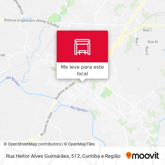 Rua Heitor Alves Guimarães, 512 mapa