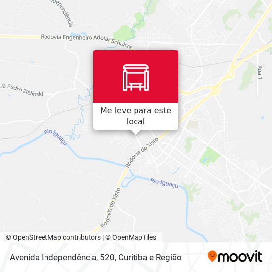 Avenida Independência, 520 mapa