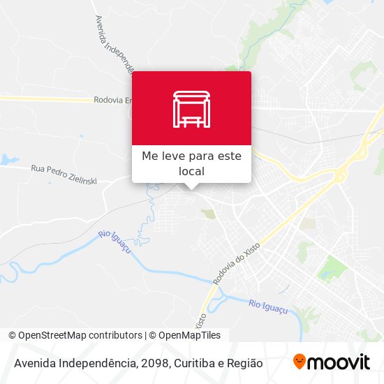 Avenida Independência, 2098 mapa