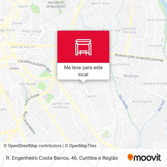 R. Engenheiro Costa Barros, 46 mapa