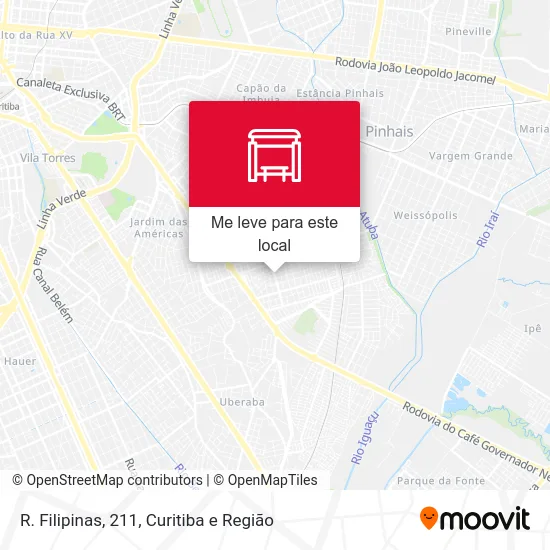 R. Filipinas, 211 mapa