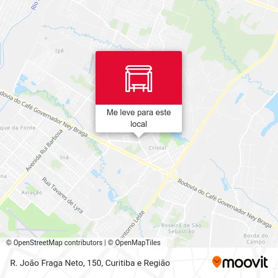 R. João Fraga Neto, 150 mapa