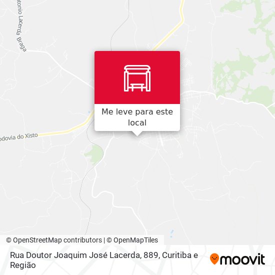 Rua Doutor Joaquim José Lacerda, 889 mapa