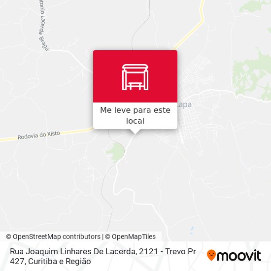 Rua Joaquim Linhares De Lacerda, 2121 - Trevo Pr 427 mapa
