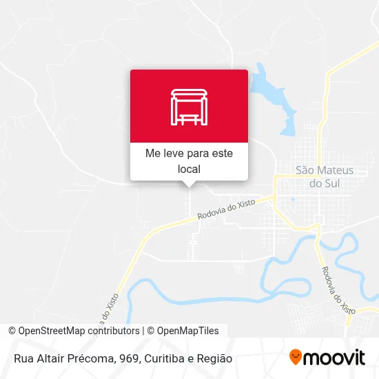 Rua Altair Précoma, 969 mapa