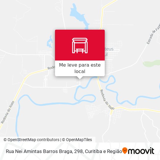 Rua Nei Amintas Barros Braga, 298 mapa