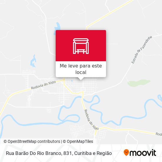 Rua Barão Do Rio Branco, 831 mapa