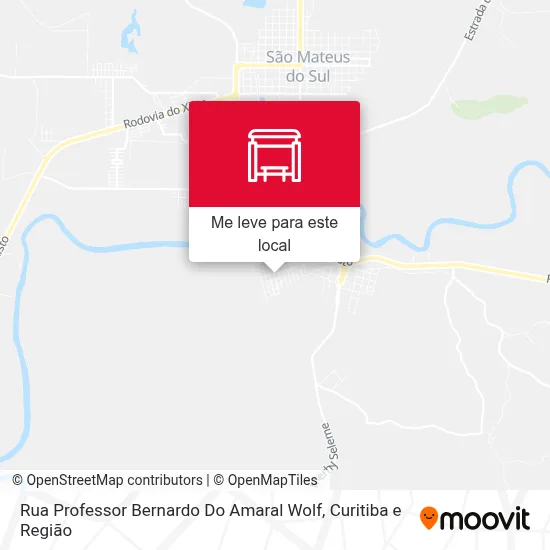 Rua Professor Bernardo Do Amaral Wolf mapa