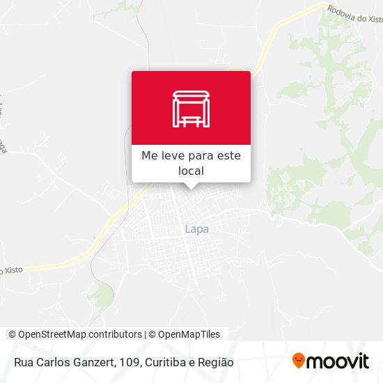 Rua Carlos Ganzert, 109 mapa