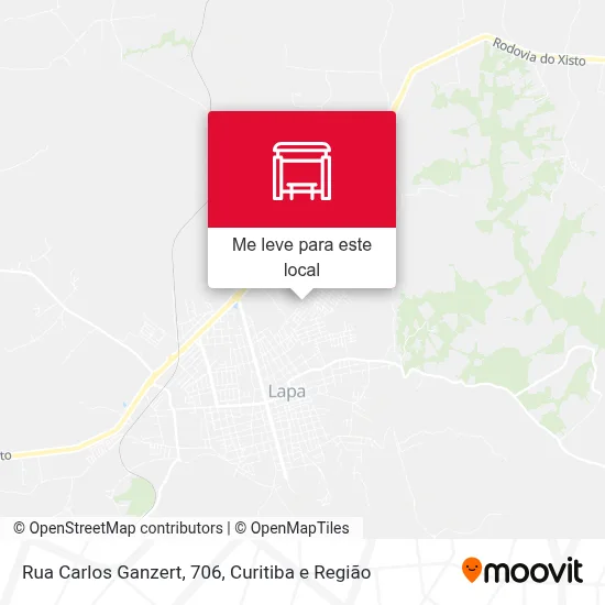 Rua Carlos Ganzert, 706 mapa