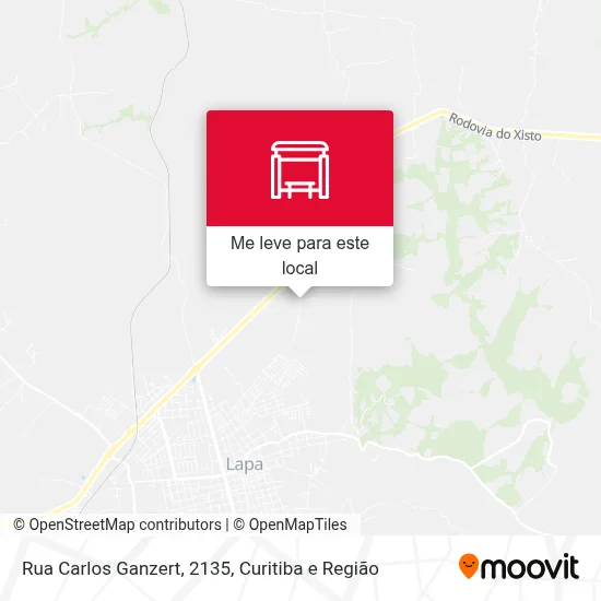 Rua Carlos Ganzert, 2135 mapa