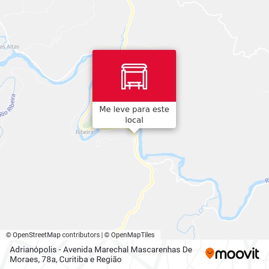 Adrianópolis - Avenida Marechal Mascarenhas De Moraes, 78a mapa