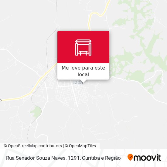 Rua Senador Souza Naves, 1291 mapa