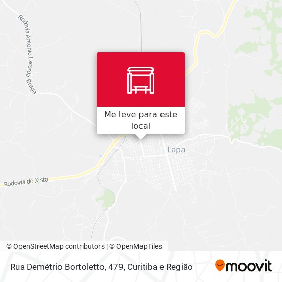 Rua Demétrio Bortoletto, 479 mapa