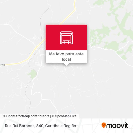 Rua Rui Barbosa, 840 mapa