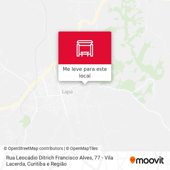 Rua Leocádio Ditrich Francisco Alves, 77  - Vila Lacerda mapa