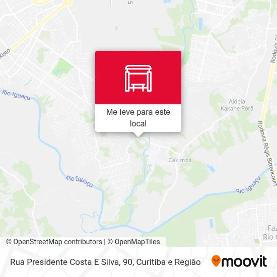 Rua Presidente Costa E Silva, 90 mapa
