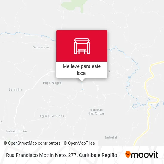 Rua Francisco Mottin Neto, 277 mapa