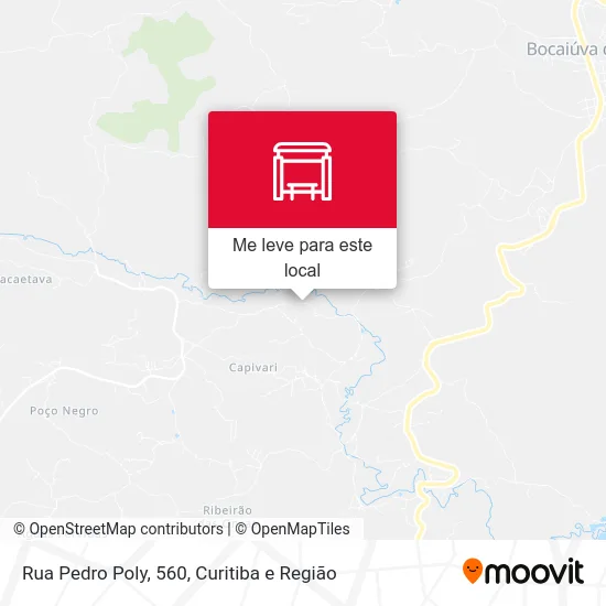 Rua Pedro Poly, 560 mapa