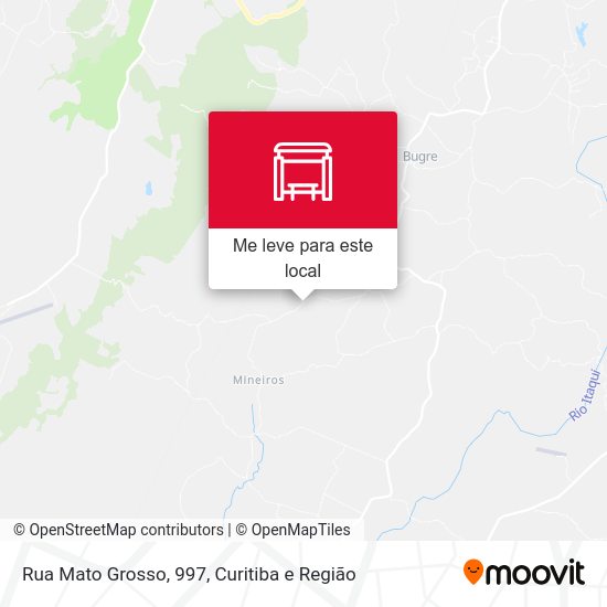 Rua Mato Grosso, 997 mapa