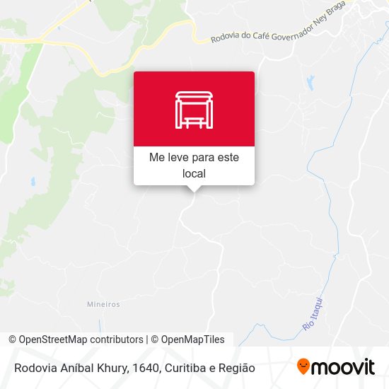 Rodovia Aníbal Khury, 1640 mapa