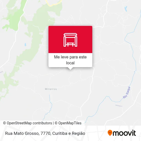 Rua Mato Grosso, 7770 mapa