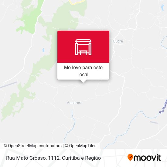 Rua Mato Grosso, 1112 mapa