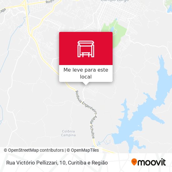 Rua Victório Pellizzari, 10 mapa