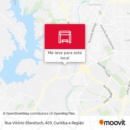 Rua Vitório Sfendrych, 409 mapa