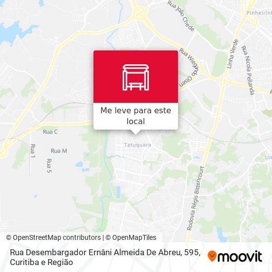 Rua Desembargador Ernâni Almeida De Abreu, 595 mapa
