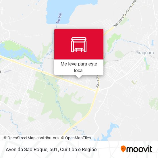 Avenida São Roque, 501 mapa