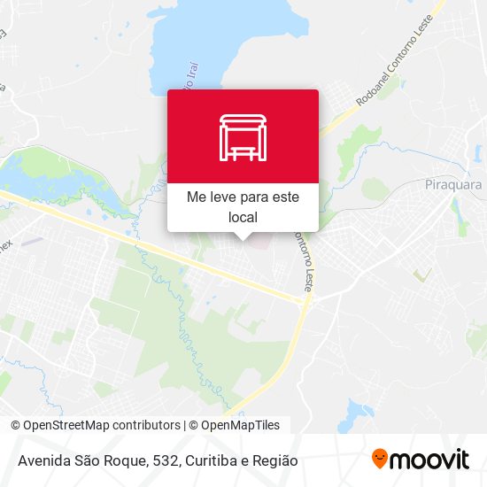 Avenida São Roque, 532 mapa