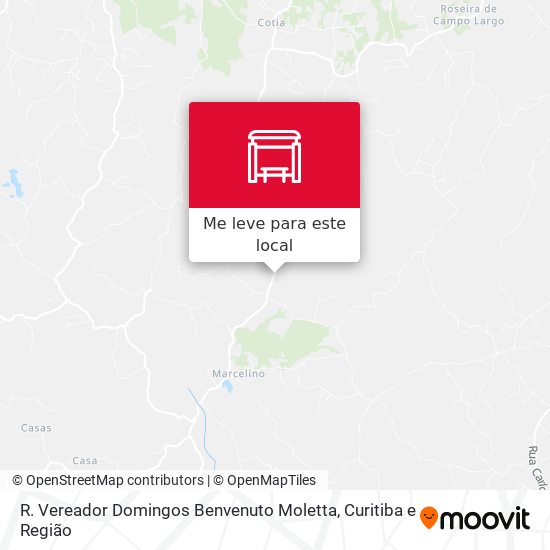 R. Vereador Domingos Benvenuto Moletta mapa