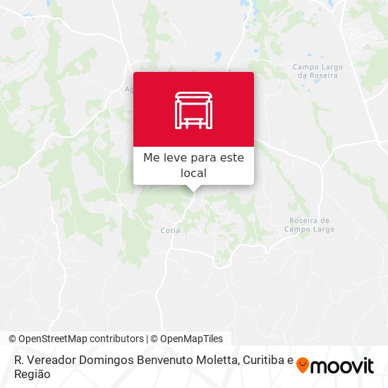 R. Vereador Domingos Benvenuto Moletta mapa