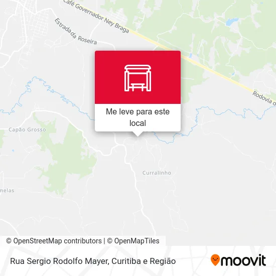Rua Sergio Rodolfo Mayer mapa