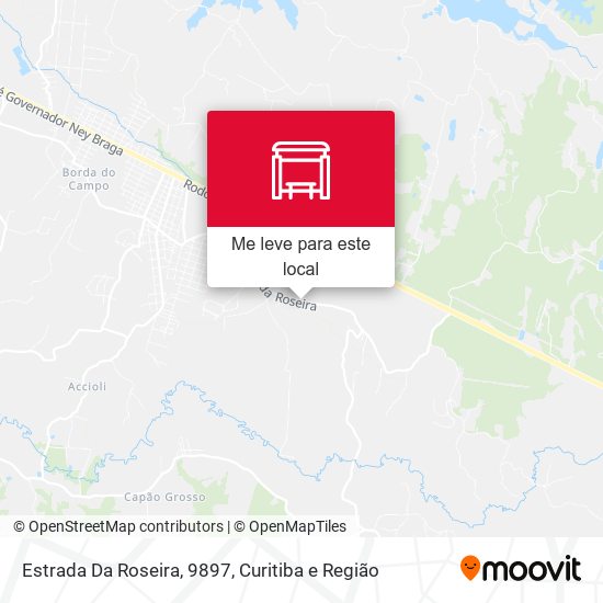 Estrada Da Roseira, 9897 mapa