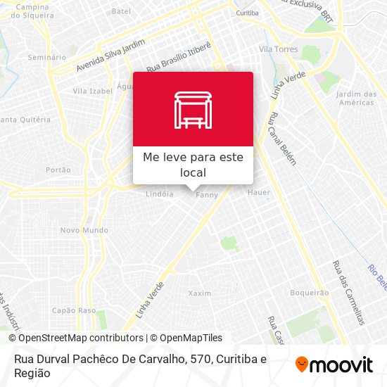 Rua Durval Pachêco De Carvalho, 570 mapa