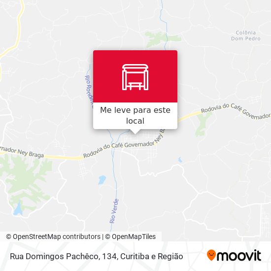 Rua Domingos Pachêco, 134 mapa
