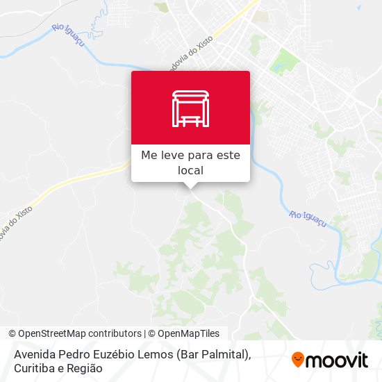 Avenida Pedro Euzébio Lemos (Bar Palmital) mapa