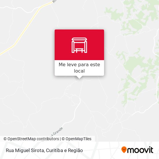 Rua Miguel Sirota mapa