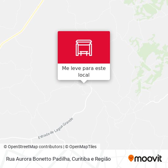 Rua Aurora Bonetto Padilha mapa