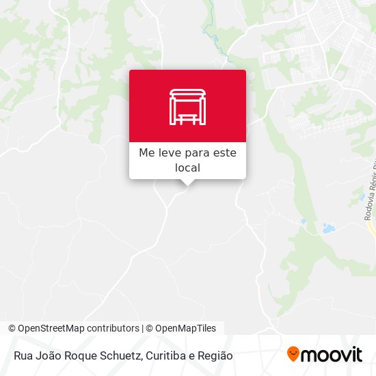 Rua João Roque Schuetz mapa