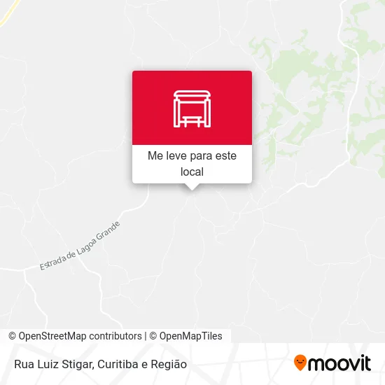 Rua Luiz Stigar mapa