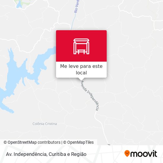 Av. Independência mapa