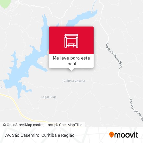 Av. São Casemiro mapa