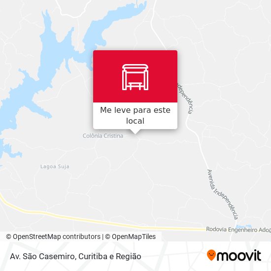 Av. São Casemiro mapa