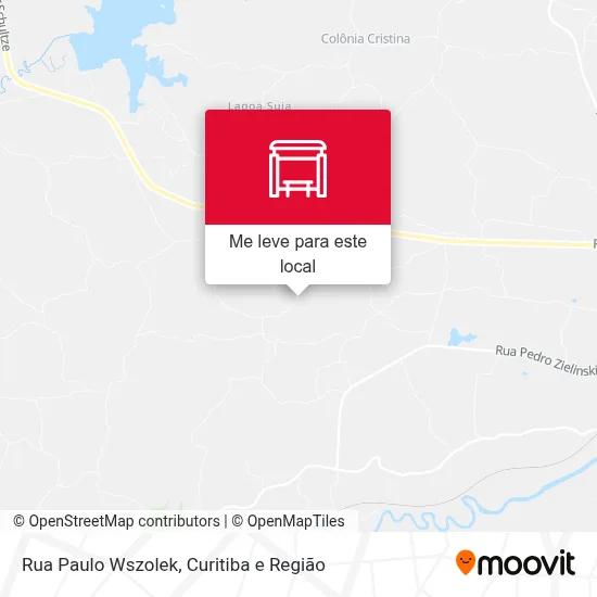 Rua Paulo Wszolek mapa