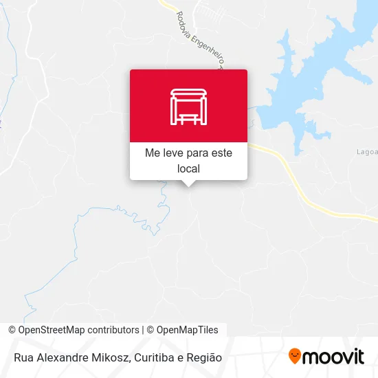 Rua Alexandre Mikosz mapa